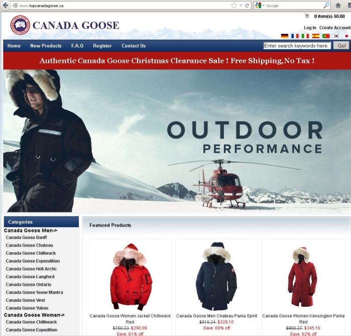 как не купить фальшивую куртку Canadian Goose Канадский Гусь в Интернете