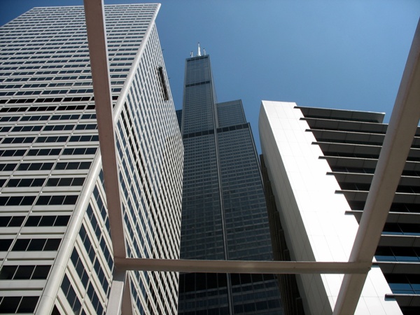 самый высокий небоскрёб Чикаго