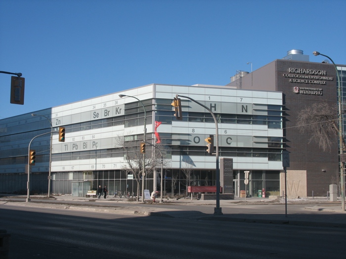 Университет Виннипега Ричардсон колледж University of Winnipeg science building Richardson college