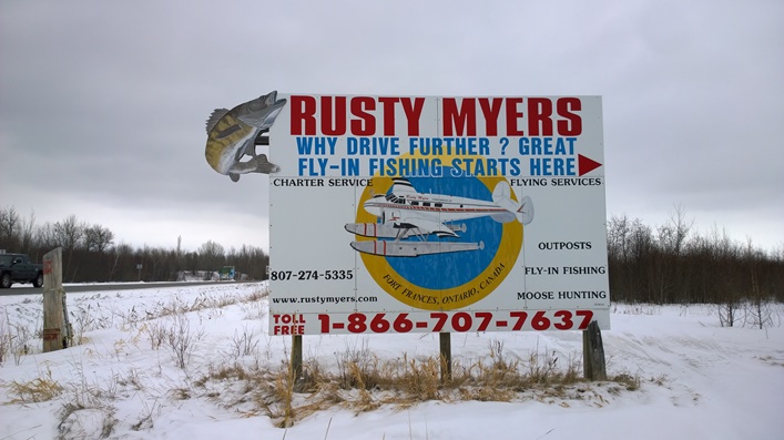 Rusty Myers гидроплан Онтарио Канада