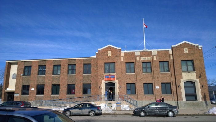 Почта Ве Па, Манитоба. Post Office  The Pas Manitoba