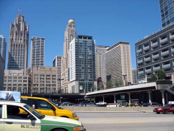 фотография Чикаго, небоскрёбы