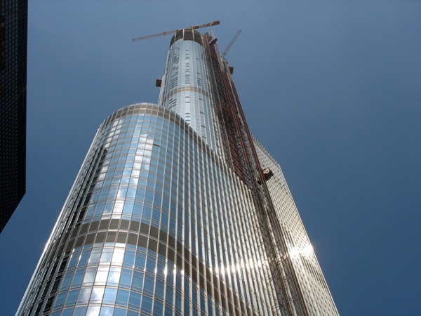 Trump International Hotel and Tower - новый небоскрёб Чикаго