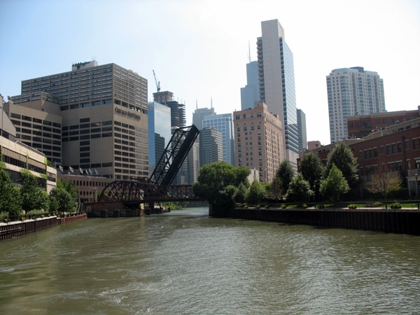 разводной мост Чикаго