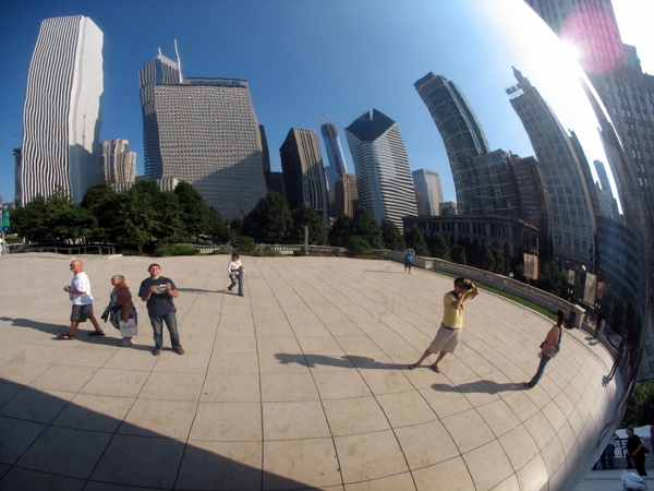 Миллениум Парк, Чикаго, полированная скульптура, Черняков