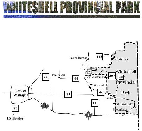 Whiteshell Provincial Park, озёра Канады