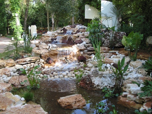 Ландшафтный дизайн - как построить водопад каскад и пруд на участке