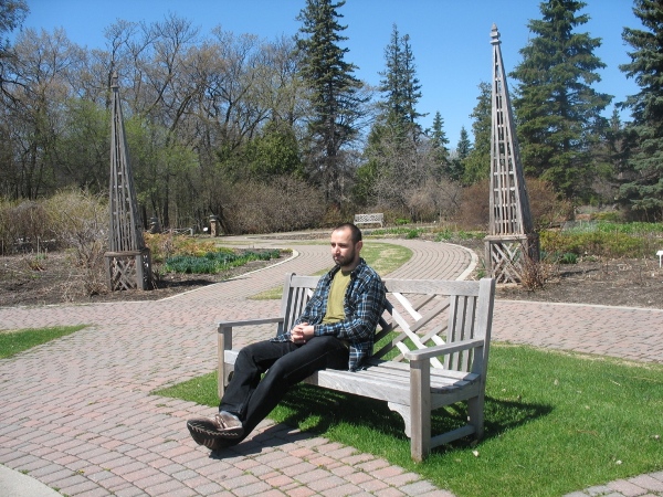 фотографии Виннипега, погода и весна, Ассинибоин парк, Черняков. Assiniboine park, Winnipeg, Chernyakov