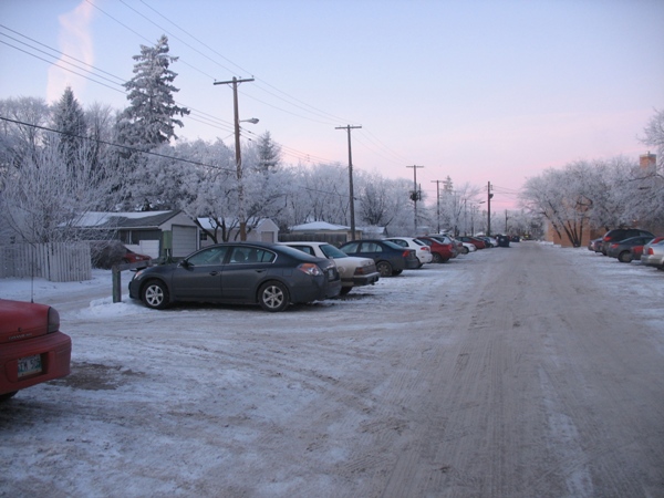погода и зима в Виннипеге, Ланарк, Lanark Street, Winnipeg