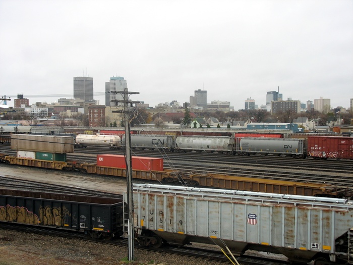 Виннипег железная дорога Winnipeg rail