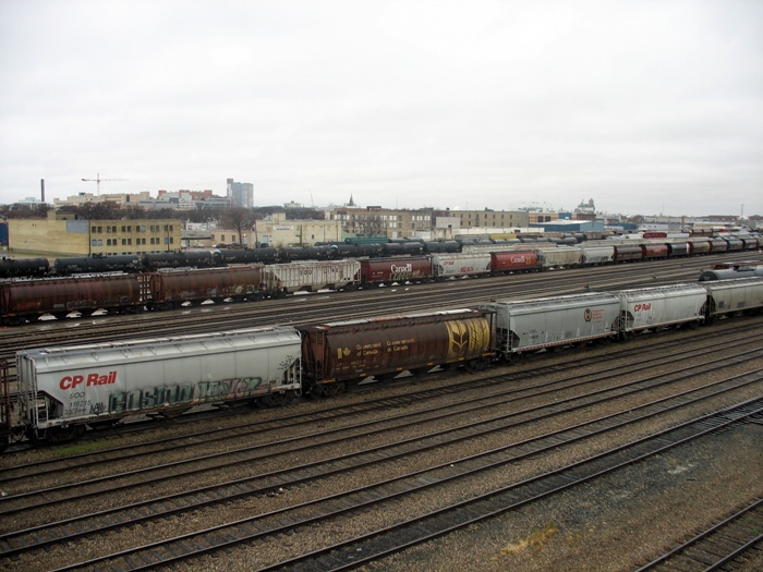 Виннипег железная дорога Winnipeg rail