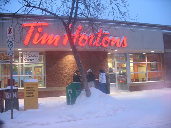 Тим Хортонс Виннипег Tim Hortons Winnipeg