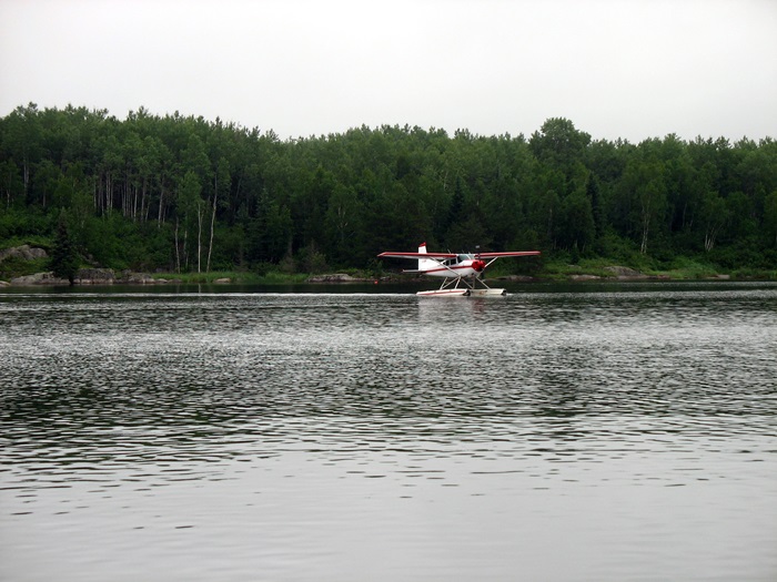 гидроплан авиокомпании River Air озеро Walleye Lake Онтарио Канада Ontario Canada