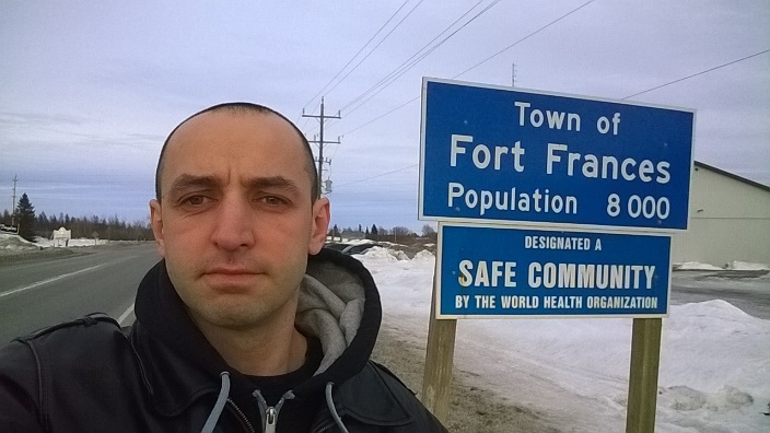 Черняков в Форт Френсис, Онтарио, Канада. Chernyakov. Fort Frances, Ontario, Canada