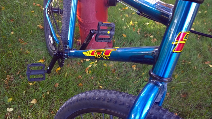 Обзор велосипеда GT 650 BMX с ножным тормозом