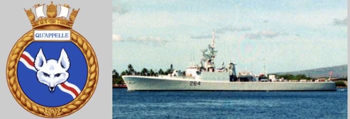 К’Аппель эскадренный миноносец DDE 264 - HMCS Qu’Appelle