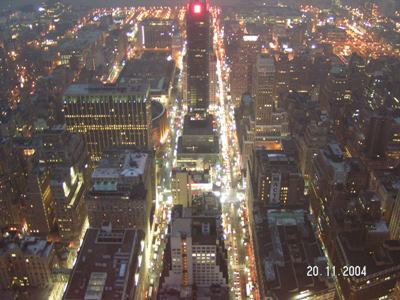 Ночной 
Нью-Йорк Эмпаир стэйт билдинг night New York NYC Empire State Building